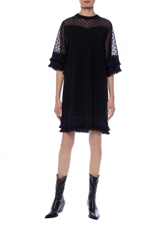 Lace-trimmed dress, zdjęcie 2 Lace-trimmed dress od McQ Alexander McQueen